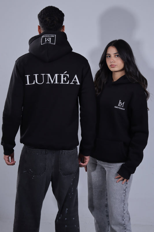 Luméa Statement Hoodie - Black
