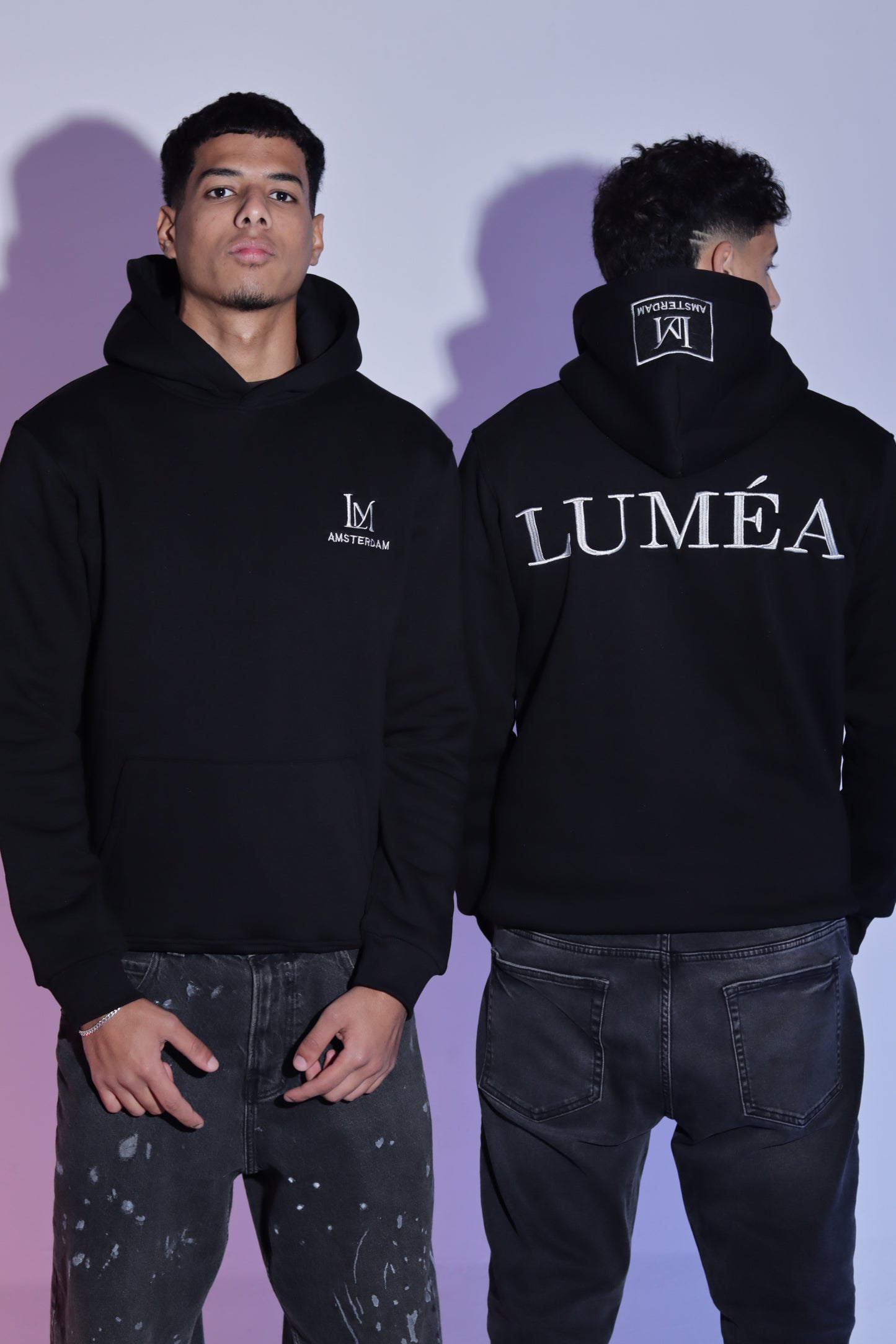 Luméa Statement Hoodie - Black