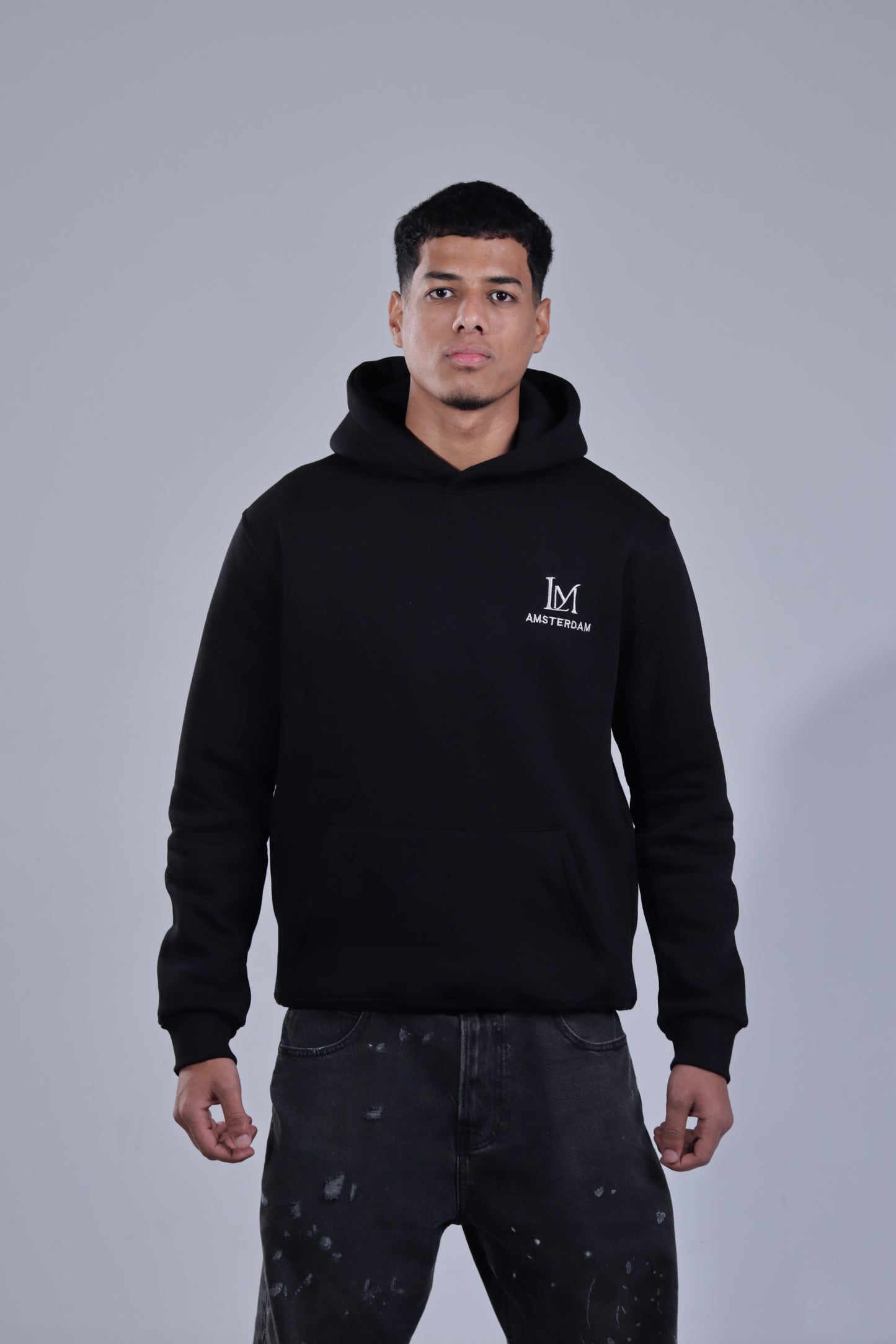 Luméa Statement Hoodie - Black