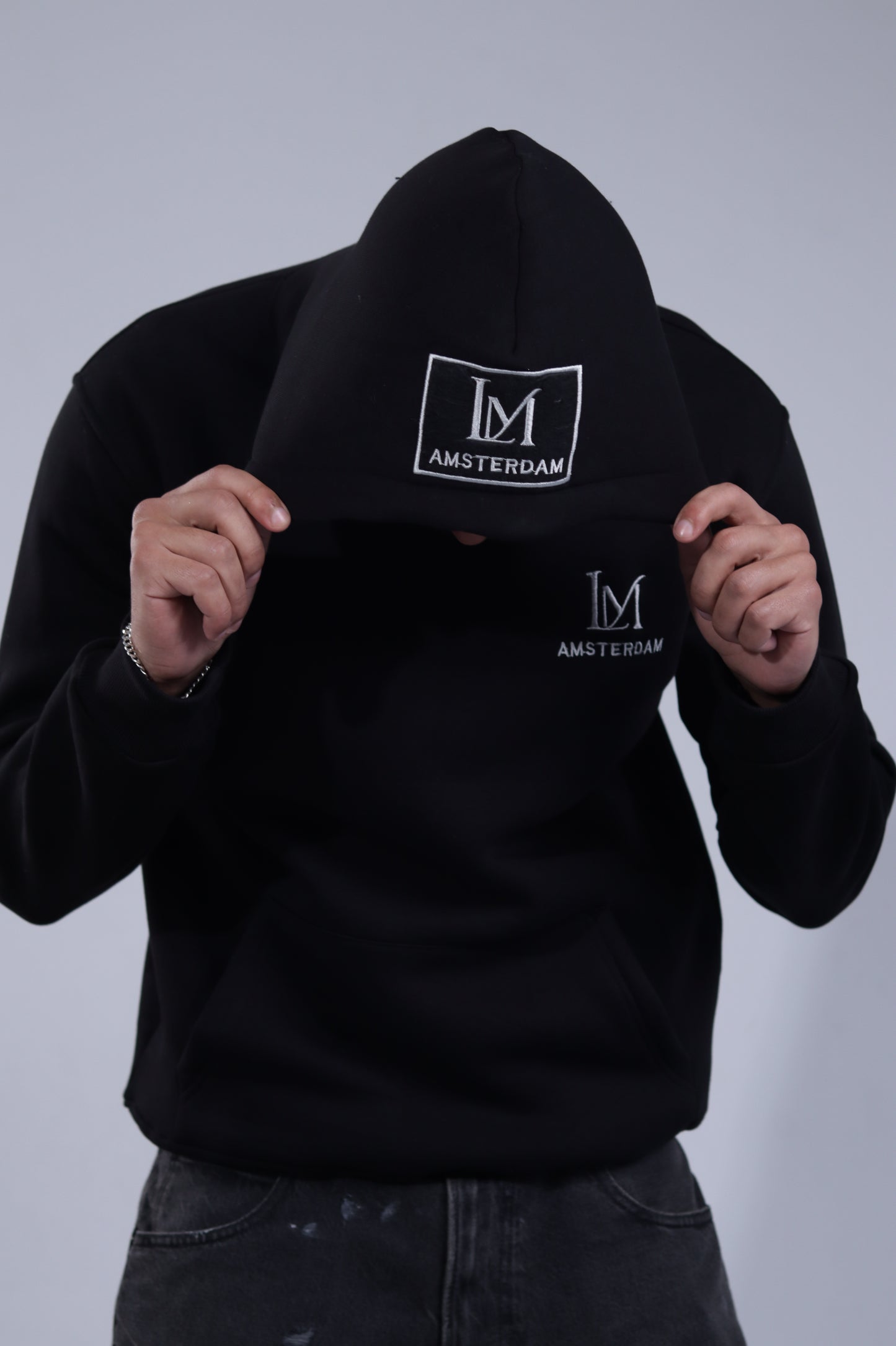 Luméa Statement Hoodie - Black