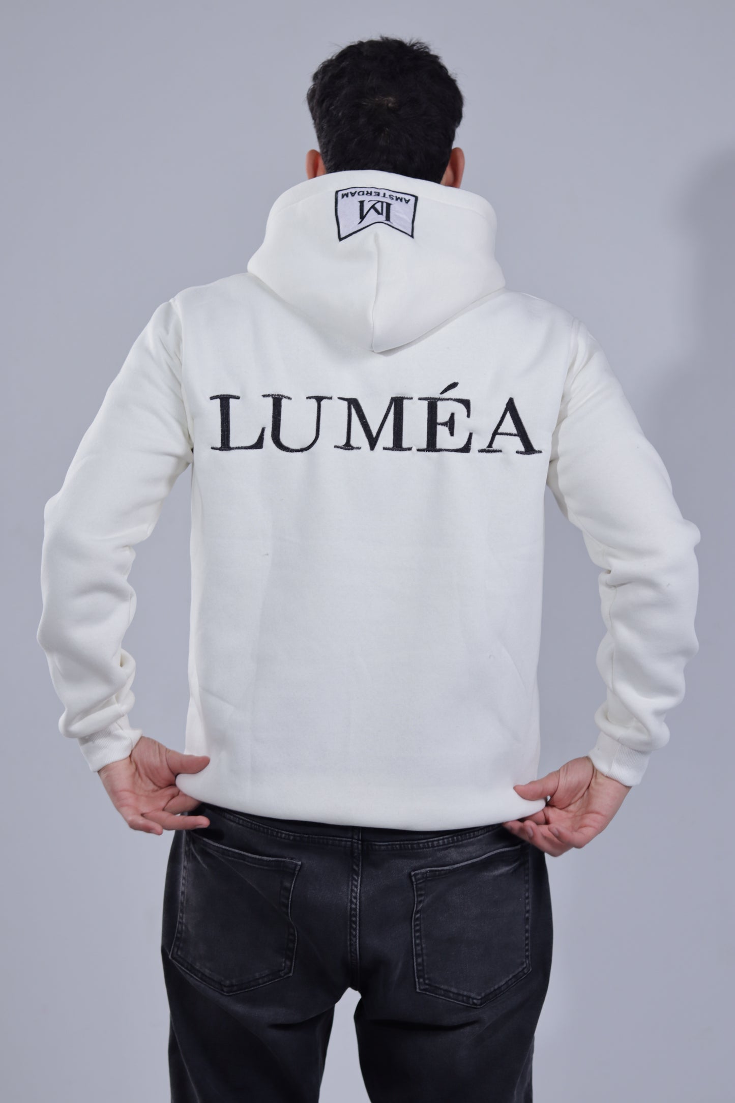 Luméa Statement Hoodie - White