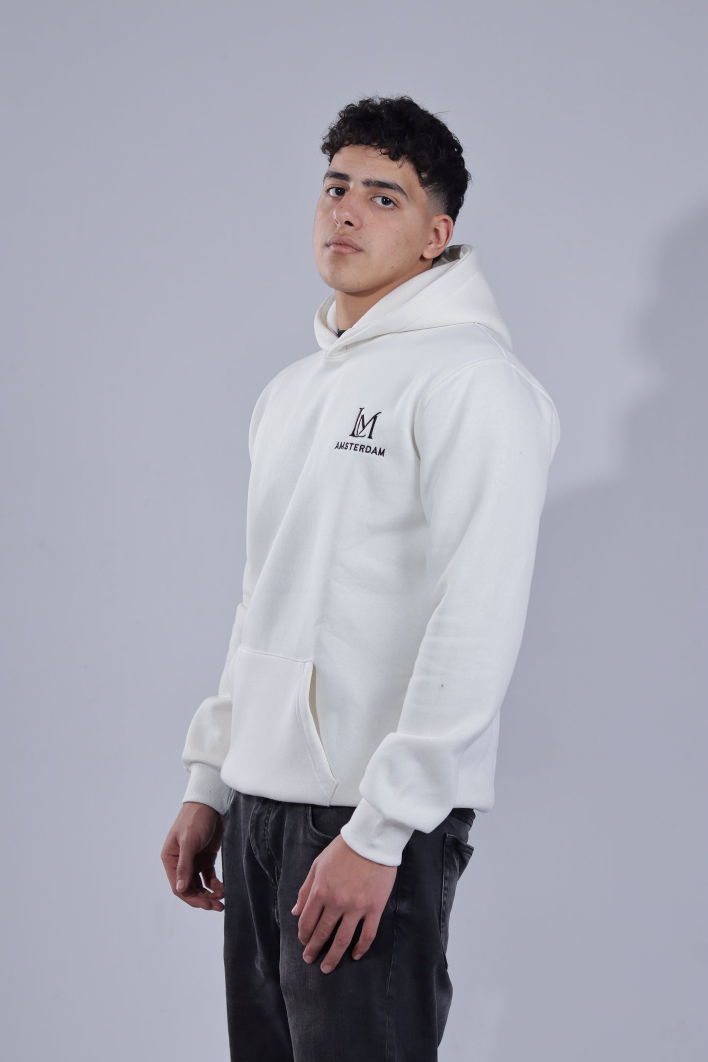 Luméa Statement Hoodie - White