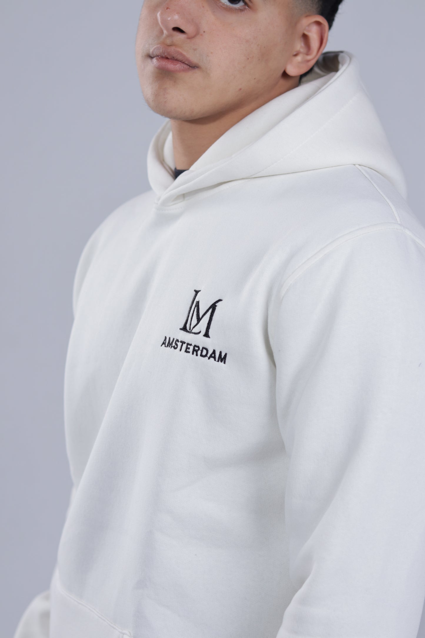Luméa Statement Hoodie - White