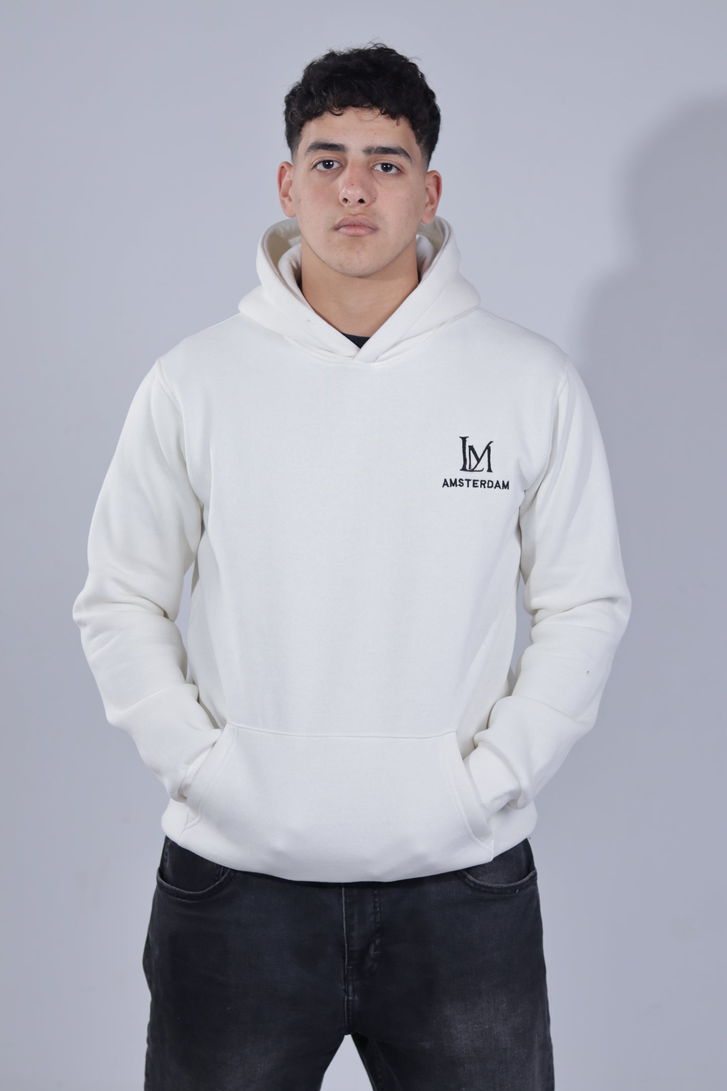 Luméa Statement Hoodie - White