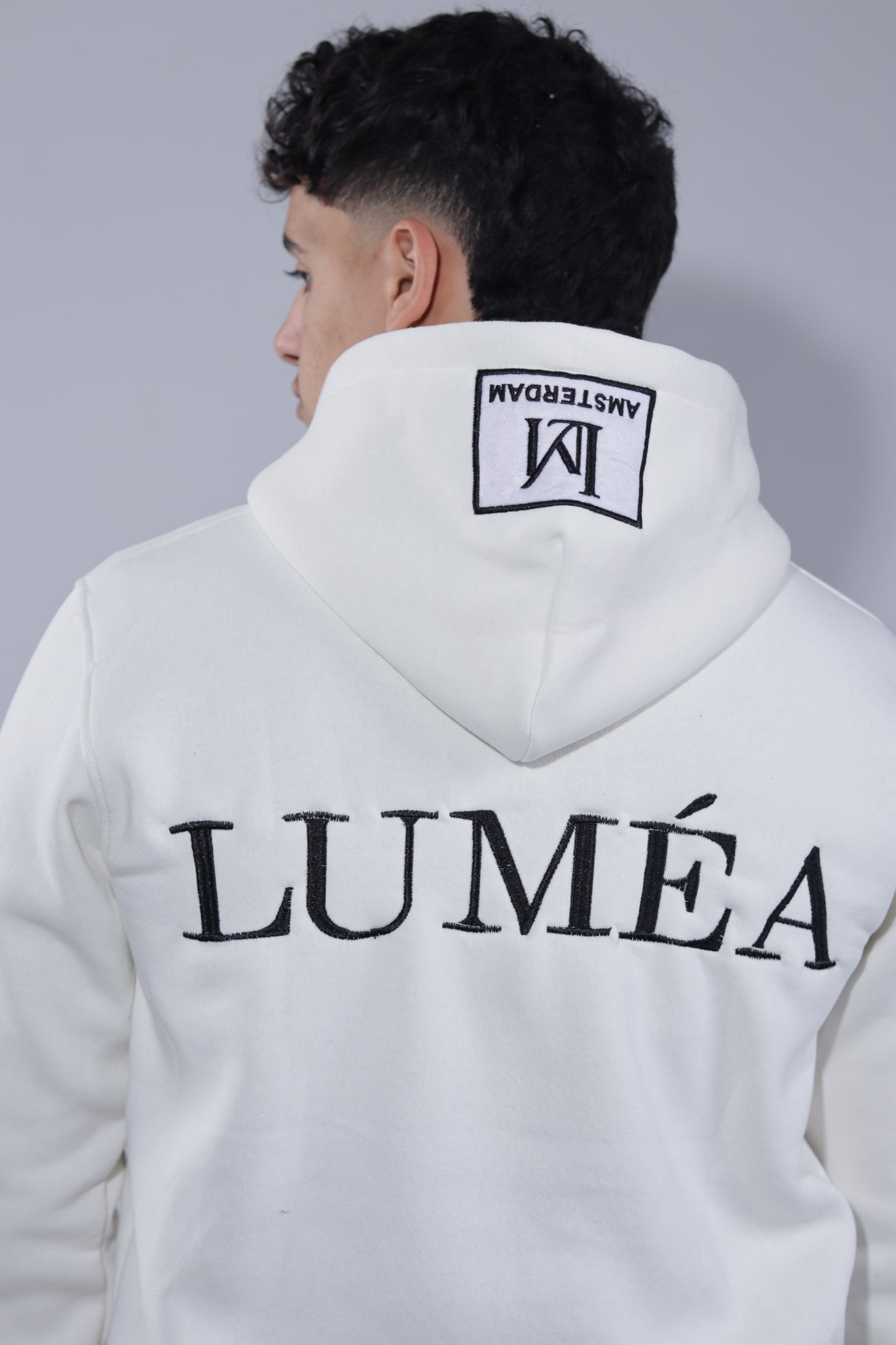 Luméa Statement Hoodie - White