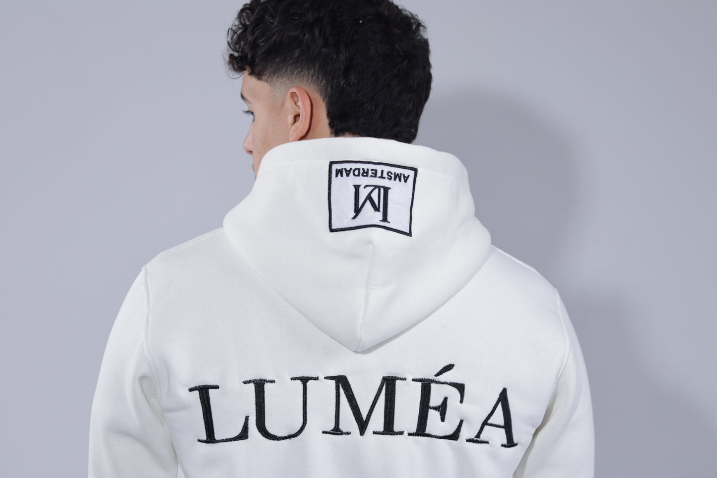 Luméa Statement Hoodie - White