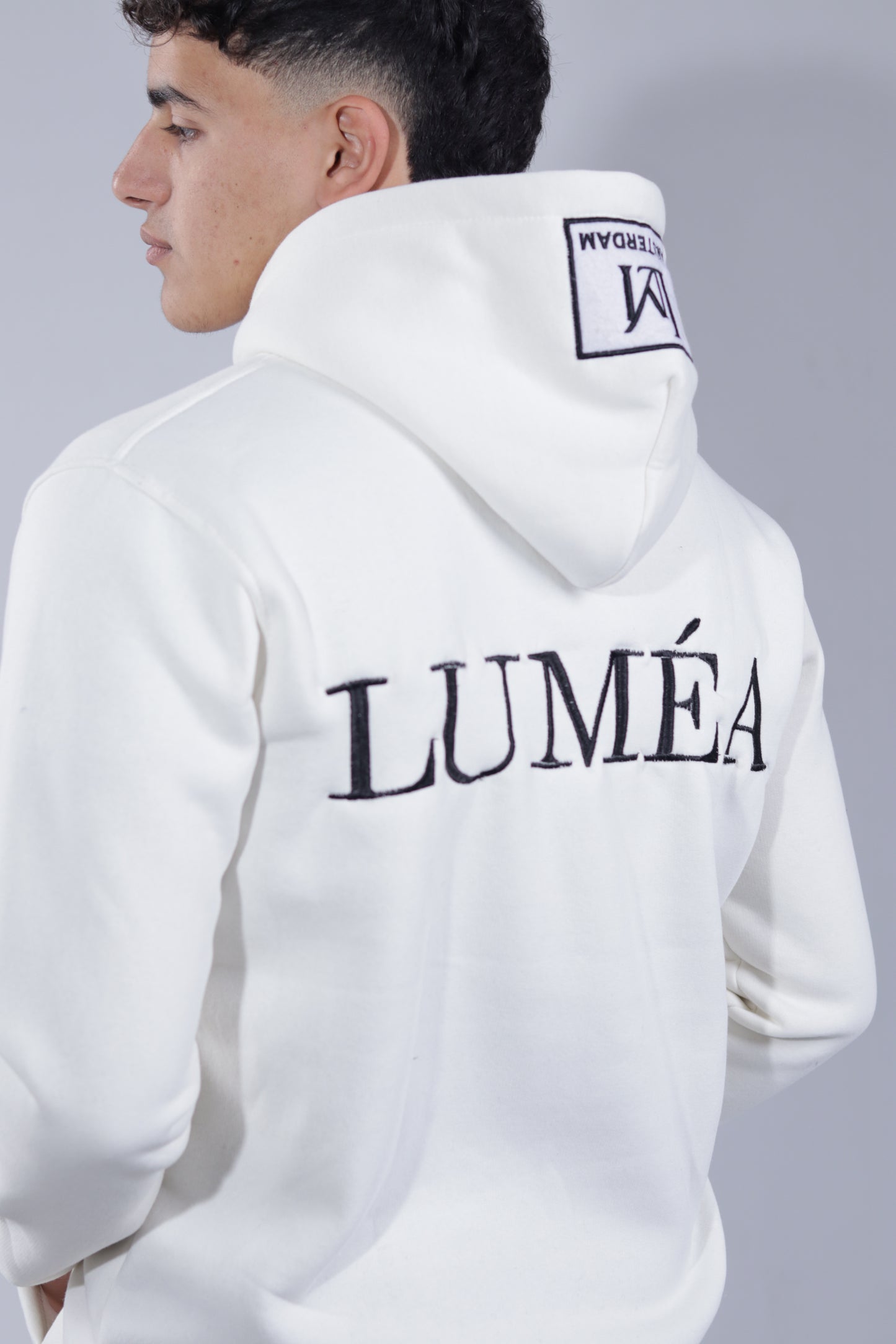Luméa Statement Hoodie - White